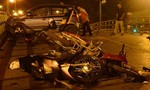 Toàn cảnh vụ taxi tông hàng loạt xe máy, tài xế nhảy cầu tự tử
