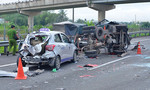 Tai nạn liên hoàn 5 xe trên cao tốc Trung Lương, 2 người tử vong
