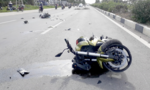 Bình Dương: Môtô tông xe máy, 5 người thương vong