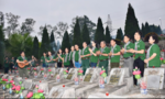 Đoàn đại biểu TP.HCM viếng Nghĩa trang liệt sĩ Quốc gia Vị Xuyên