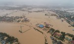 Mưa lớn, nước sông lên nhanh, nguy cơ Quảng Trị tiếp tục bị lũ lụt