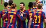 Barca thắng chật vật đội mới lên La Liga