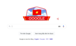 Google đổi giao diện mừng ngày Quốc khánh Việt Nam