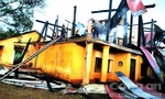 Cháy trường tiểu học, thiệt hại nặng về tài sản