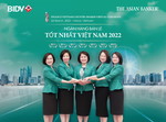 BIDV nhận giải Ngân hàng dành cho KHCN tốt nhất Việt Nam lần thứ 7