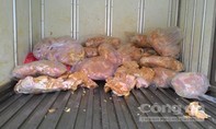 Gần 10 tấn thịt gà đông lạnh quá hạn sử dụng chế biến thành... chả!