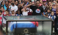 Tro cốt lãnh tụ Cuba Fidel Castro được đưa về nơi an nghỉ cuối cùng