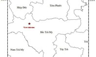 Quảng Nam: Động đất 3,2 độ richter ở khu vực Bắc Trà My