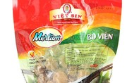 Phát hiện “bò viên” của Việt Sin làm từ thịt trâu và cá