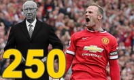 Rooney chính thức trở thành chân sút vĩ đại nhất Manchester United
