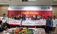 Vietlott trao gần 127 tỷ đồng cho 3 khách hàng đến từ TP.HCM và Long An