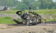 Người đàn ông chết cháy bên chiếc xe ở Sài Gòn do tự thiêu