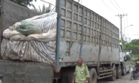Hơn 70 tấn đường cát nhập lậu nguỵ trang trên xe tải chở phế liệu