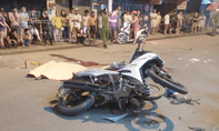 Tai nạn liên hoàn 4 xe máy trong đêm, 6 người thương vong