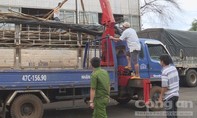 Bắt xe tải vận chuyển trên 11m3 gỗ lậu