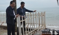 Đà Nẵng: Bờ biển Mỹ Khê sạt lở nghiêm trọng