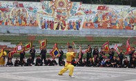 Hơn 600 võ sư, võ sinh tham gia hội diễn võ thuật cổ truyền
