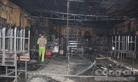 Cháy nhà hàng đang sửa chữa, ít nhất 6 người tử vong
