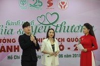Ca sĩ Sỹ Luân, Cao Mỹ Kim đồng hành cùng bệnh nhân tan máu bẩm sinh