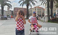 Người dân Croatia háo hức trước trận chung kết lịch sử