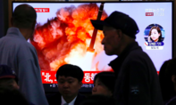 Triều Tiên phóng 2 vật thể nghi là tên lửa ra biển