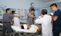TPHCM: Diễn tập trấn áp giang hồ truy sát trong bệnh viện