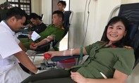 Gần 400 đoàn viên thanh niên Công an hiến máu cứu người