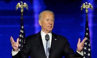 Phát biểu sau chiến thắng, Joe Biden kêu gọi “đoàn kết và chữa lành quốc gia”