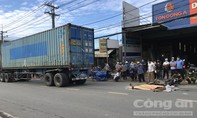 TPHCM: Nữ công nhân bị xe container cán tử vong trên đường đến công ty