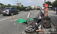 Một thanh niên bị xe ben cán tử vong ở Sài Gòn