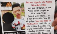 Nam sinh năm nhất mất liên lạc với gia đình khi vào TPHCM nhập học