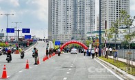 TPHCM: Khánh thành đường song hành trên đại lộ Võ Văn Kiệt