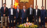 Chủ tịch nước tiếp hai Huấn luyện viên đội tuyển bóng đá Việt Nam