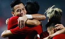Những hình ảnh ấn tượng trong trận Việt Nam thắng UAE