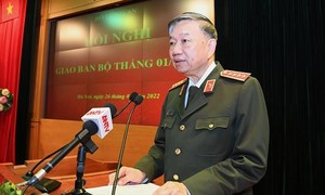 Bộ trưởng Tô Lâm: Giữ vững ANTT, phục vụ nhân dân vui Xuân, đón Tết an toàn