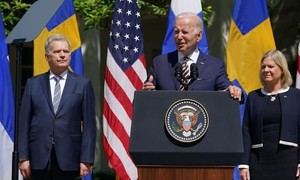 Biden: Mỹ hoàn toàn ủng hộ Thụy Điển, Phần Lan vào NATO