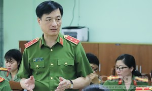 Thứ trưởng Nguyễn Duy Ngọc làm việc với Công an TPHCM về thực hiện Đề án 06