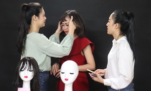 Thí sinh Miss World Vietnam 2022 hiến tóc ủng hộ bệnh nhân ung thư