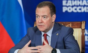 Ông Dmitry Medvedev cảnh báo Phương Tây về các lệnh trừng phạt