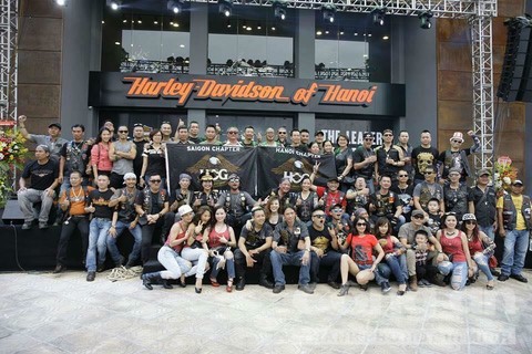 Hà Nội Khai trương showroom HarleyDavidson lớn nhất Đông Nam Á
