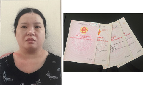 Phạm Thị Thúy Trang và các giấy chứng nhận quyền sử dụng đất giả