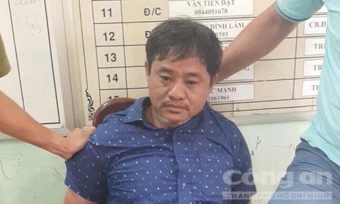 Chân dung nghi phạm Nguyễn Văn Minh lúc mới bị Công an bắt