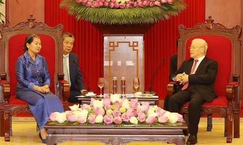 Mối quan hệ Việt Nam-Campuchia không ngừng được củng cố, phát triển
