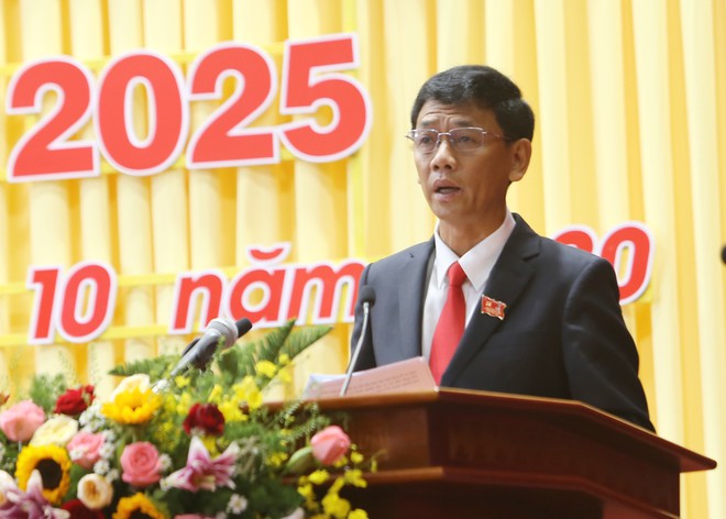 Ông Lâm Văn Mẫn được bầu giữ chức Bí thứ Tỉnh ủy Sóc Trăng nhiệm kỳ 2020 - 2025 /// Ảnh: TRẦN THANH PHONG