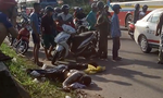 Hai thanh niên thương vong nằm trên quốc lộ nghi do tai nạn