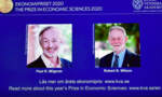 Nobel Kinh tế về tay hai kinh tế gia Mỹ nghiên cứu và phát triển thuyết đấu giá