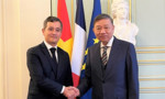 Bộ trưởng Tô Lâm hội đàm với Bộ trưởng Bộ Nội vụ Pháp