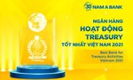Nam A Bank – “Ngân hàng hoạt động Treasury tốt nhất Việt Nam 2021”