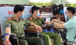 Những chiến sĩ Công an hết mình trong hoạt động hiến máu nhân đạo