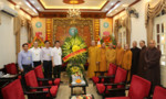 Lãnh đạo Bộ Công an chúc mừng Giáo hội Phật giáo Việt Nam nhân dịp Đại lễ Phật đản